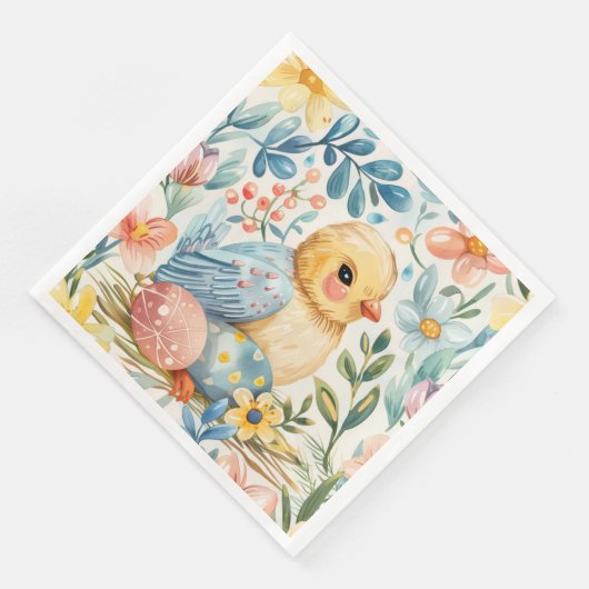 Frühlingsblütester 7 serviette (Ecke)