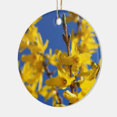 Frühlingsbote Keramik Ornament (Links)