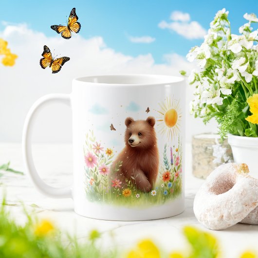 Frühlingsbraun-Bär - Kid-Tasse Kaffeetasse