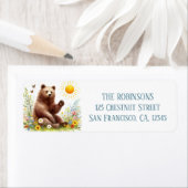 Frühlingsbraun-Bär - Rücksendeadresse (Insitu)