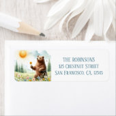 Frühlingsbraun-Bär - Rücksendeadresse (Insitu)