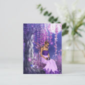 Frühlingsbraut Postkarte (Stehend Vorderseite)