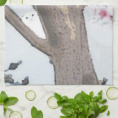 Frühlingsbrlossom Küchentücher (Gefaltet)