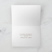 Frühlingsbude für Hoffnung denken Sie Karte (Innenseite)