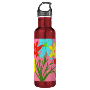 Frühlingsbukett Edelstahlflasche