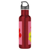 Frühlingsbukett Edelstahlflasche (Rückseite)