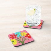 Frühlingsbukett Getränkeuntersetzer (Rechte Seite)
