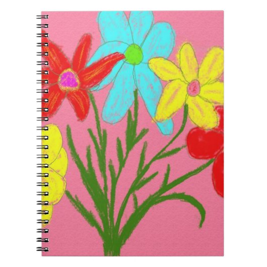 Frühlingsbukett Notizblock (Vorderseite)