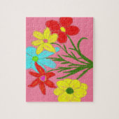 Frühlingsbukett Puzzle (Vertikal)