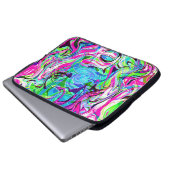 Frühlingschaos...... Laptopschutzhülle (Vorne Knopf)