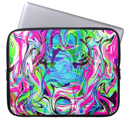 Frühlingschaos...... Laptopschutzhülle (Vorderseite)