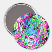 Frühlingschaos.... Magnet (Vorderseite/Rückseite)