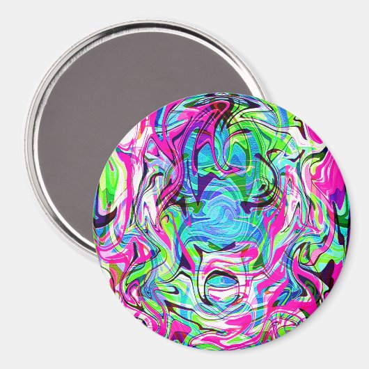 Frühlingschaos.... Magnet (Vorderseite/Rückseite)