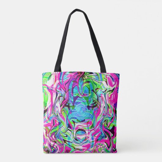 Frühlingschaos...... Tasche (Rückseite)