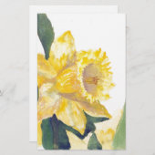 Frühlingsdaffodien Briefpapier (Vorne/Hinten)