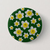 Frühlingsdaffodien Button (Vorderseite)