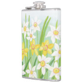 Frühlingsdaffodien Flachmann (Links)