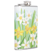 Frühlingsdaffodien Flachmann (Rechts)