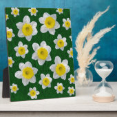 Frühlingsdaffodien Fotoplatte (Seite)