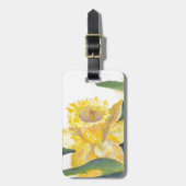Frühlingsdaffodien Gepäckanhänger (Vorderseite vertikal)