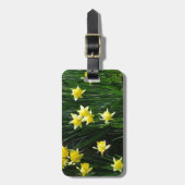 Frühlingsdaffodien Gepäckanhänger (Vorderseite vertikal)