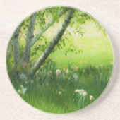 Frühlingsdaffodien Getränkeuntersetzer (Vorne)