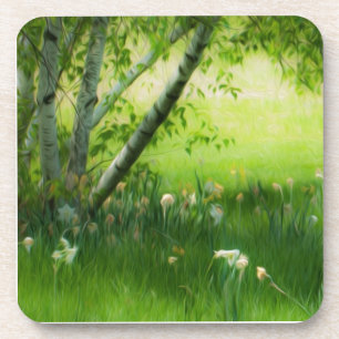 Frühlingsdaffodien Getränkeuntersetzer