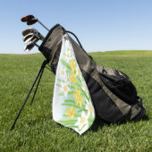 Frühlingsdaffodien Golfhandtuch (Gras)