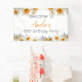 Frühlingsdaffodien jeden Geburtstag Banner (Insitu)