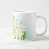 Frühlingsdaffodien Jumbo-Tasse (Rechts)