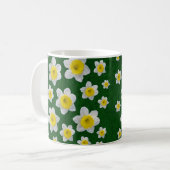 Frühlingsdaffodien Kaffeetasse (Vorderseite Links)