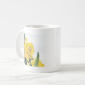 Frühlingsdaffodien Kaffeetasse (Vorderseite Links)
