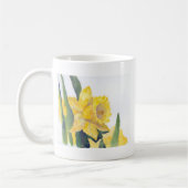 Frühlingsdaffodien Kaffeetasse (Links)