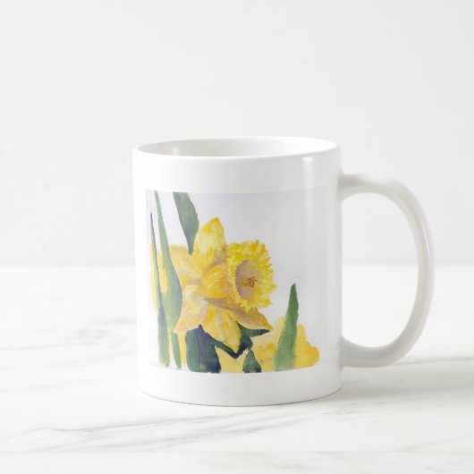 Frühlingsdaffodien Kaffeetasse (Rechts)