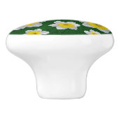 Frühlingsdaffodien Keramikknauf (Seitenansicht)