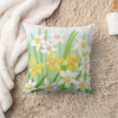 Frühlingsdaffodien Kissen (Decke)