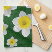Frühlingsdaffodien Küchentuch (Viertel Falte)