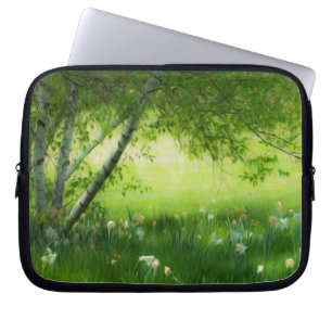 Frühlingsdaffodien Laptopschutzhülle