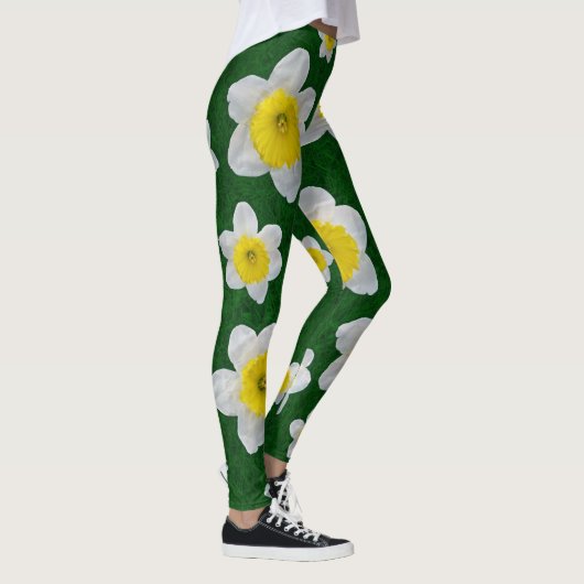 Frühlingsdaffodien Leggings (Rechts)