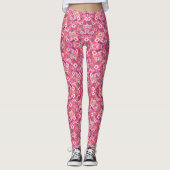Frühlingsdaffodien Leggings (Vorderseite)