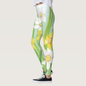 Frühlingsdaffodien Leggings (Links)