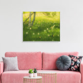 Frühlingsdaffodien Leinwanddruck (Insitu (Wohnzimmer))