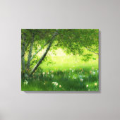 Frühlingsdaffodien Leinwanddruck (Vorderseite)