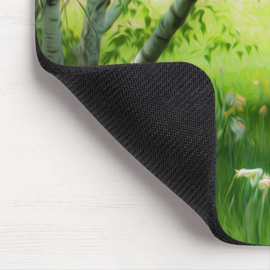 Frühlingsdaffodien Mousepad (Ecke)