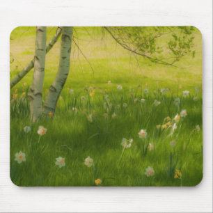 Frühlingsdaffodien Mousepad