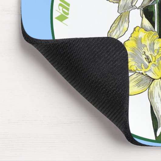 Frühlingsdaffodien Mousepad (Ecke)