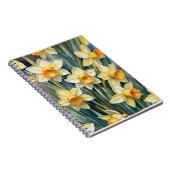 Frühlingsdaffodien Notizblock (Rechte Seite)