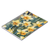 Frühlingsdaffodien Notizblock (Linke Seite)