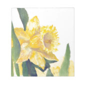 Frühlingsdaffodien Notizblock (Vorderseite)