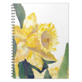 Frühlingsdaffodien Notizblock (Vorderseite)